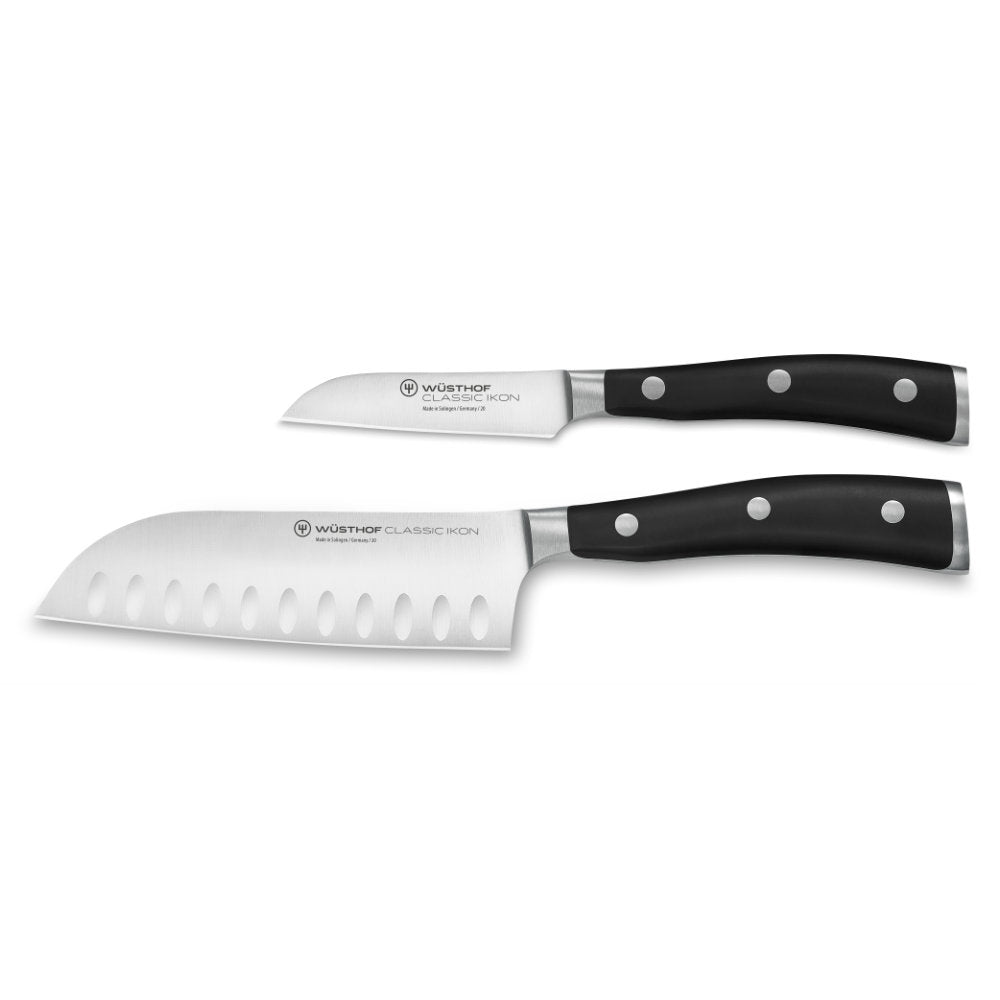 Wusthof Classic Ikon 2-Piece Mini Asian Knife Set at Swiss Knife Shop