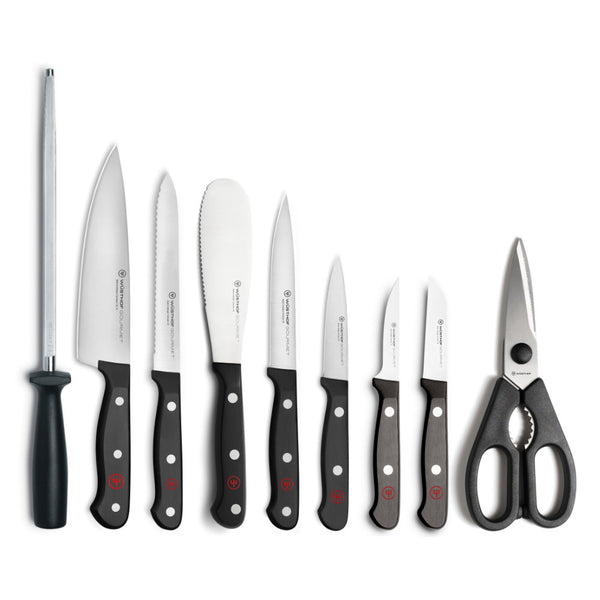 Wusthof Gourmet 7-Piece Traveler Knife Set at Swiss Knife Shop