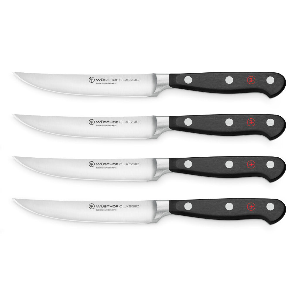 Wusthof Classic Four-Piece Steak Knife Set at Swiss Knife Shop