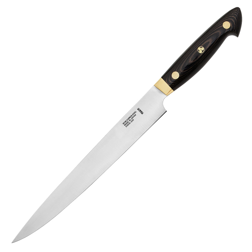 Kramer 9" Carbon Steel 2.0 Slicing Knife by Zwilling Back View