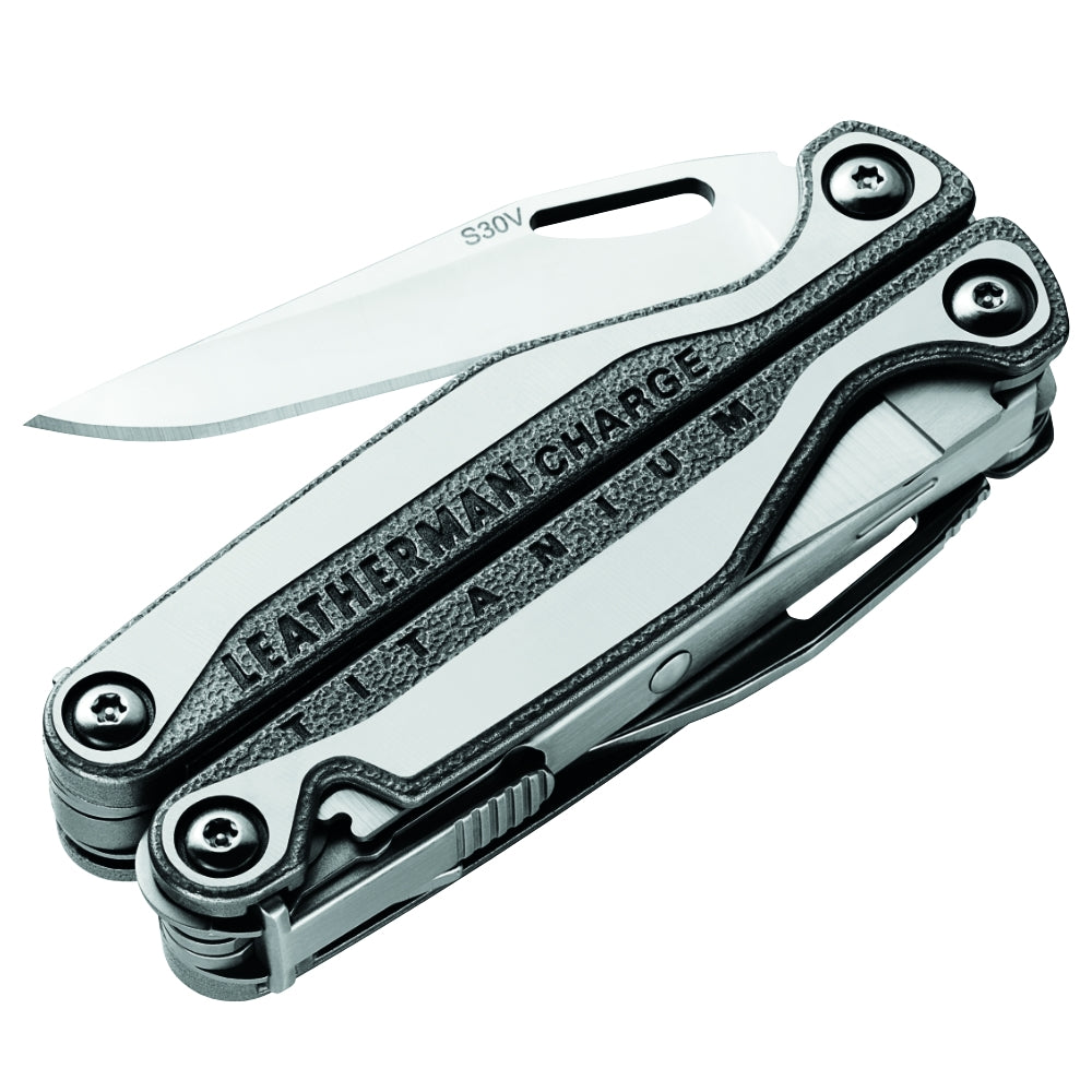 Leatherman Charge Plus TTi 19-in-1 Multi-tool with Black Nylon Sheath at  Swiss Knife Shop