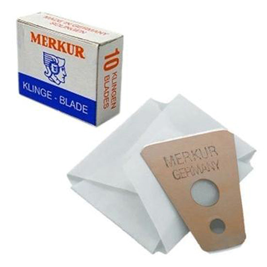 Merkur Beard & Moustache Detailing Razor Blade Refill - 10 Blades/Pack