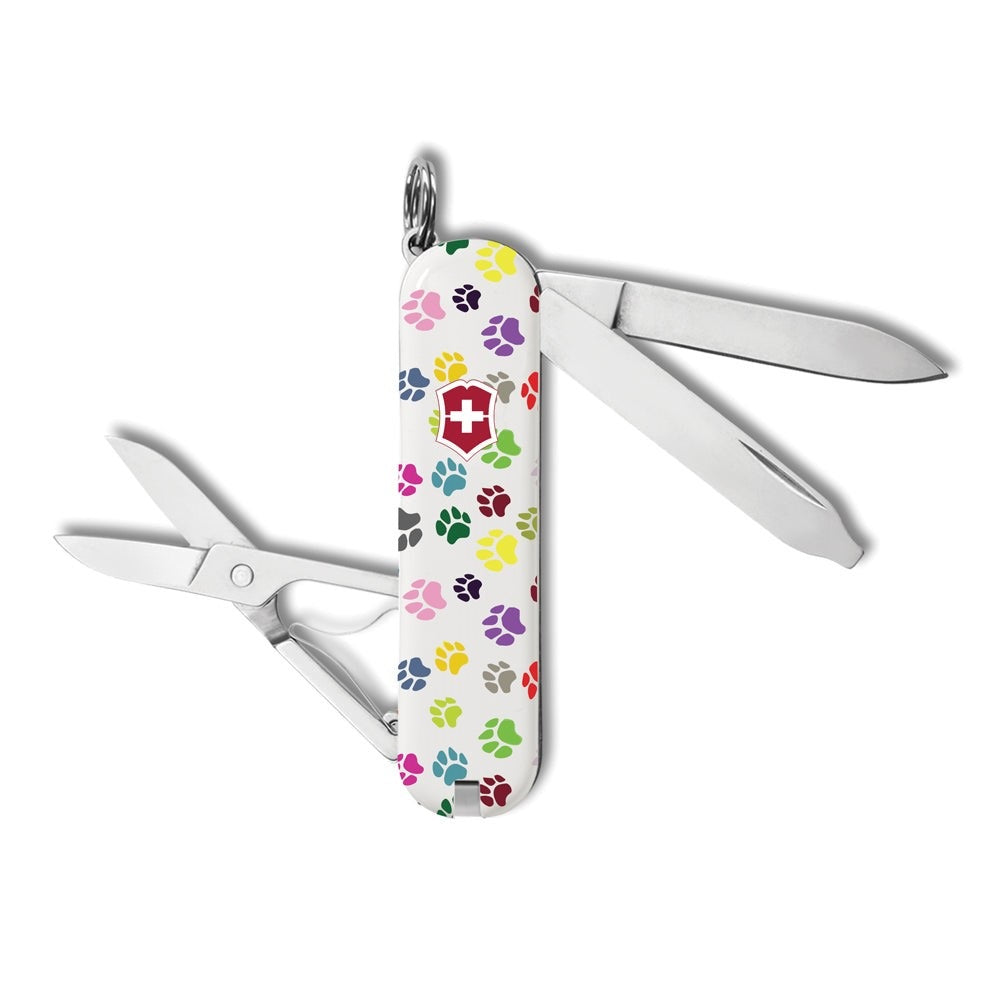 Victorinox Paw Print Classic SD Designer Swiss Army Knife