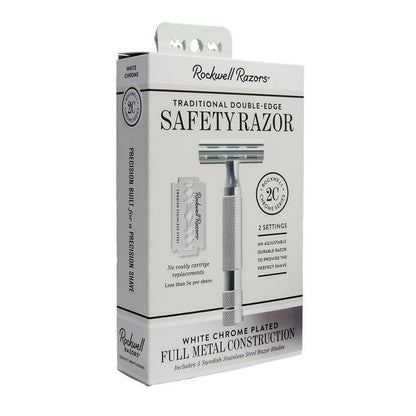 Rockwell 2C Adjustable Safety Razor Packaging