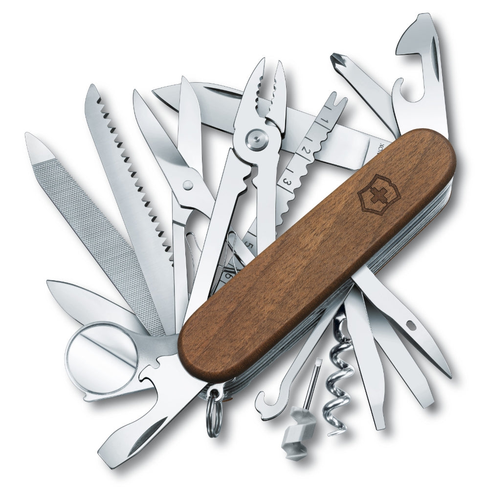 Victorinox SwissChamp Hardwood Walnut Swiss Army Knife