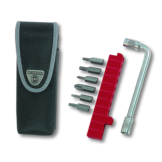 Victorinox SwissTool Bit, Bit Wrench and Nylon Belt Pouch Set