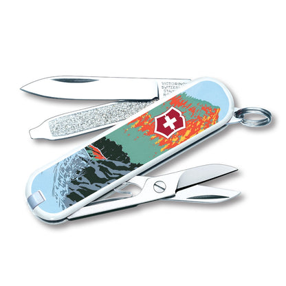 Victorinox Great Smoky Mountains National Park Poster Art Classic SD Swiss Army Knife