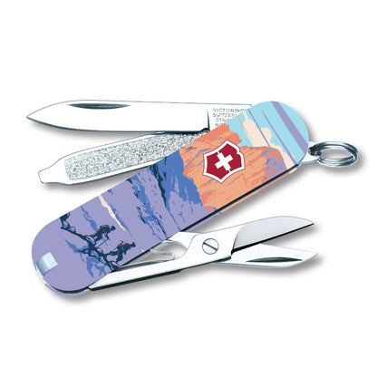 Victorinox Rocky Mountains National Park Poster Art Classic SD Swiss Army Knife