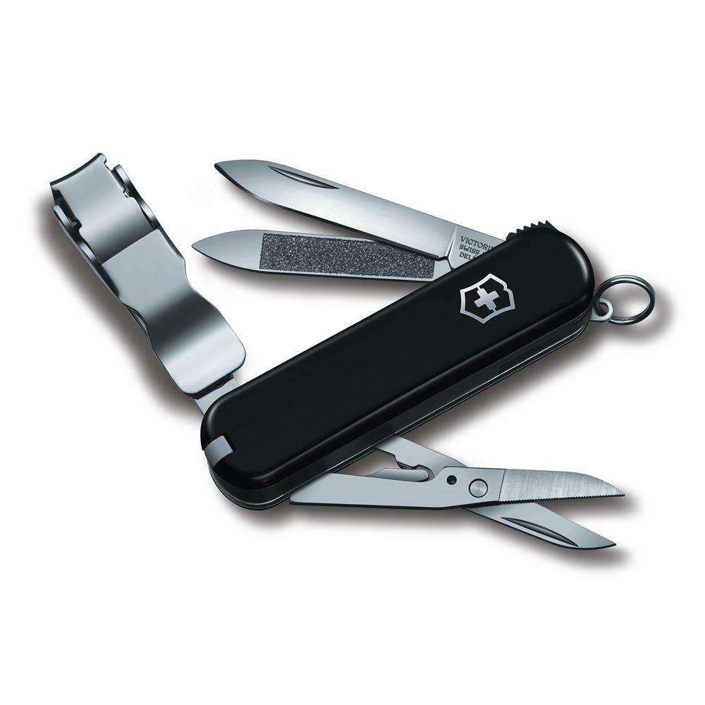 Victorinox Nail Clip 580 Swiss Army Knife in Black