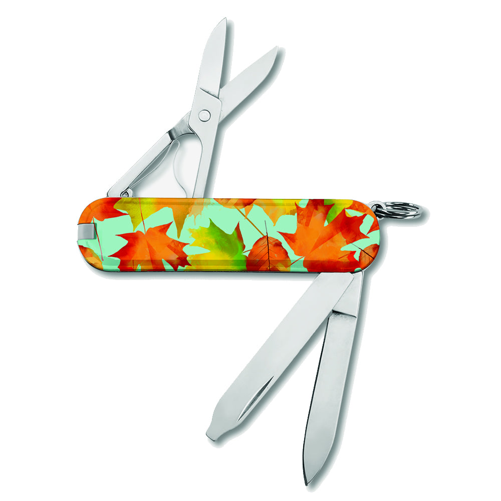 Victorinox Autumn Leaves Classic SD Designer Swiss Army Knife