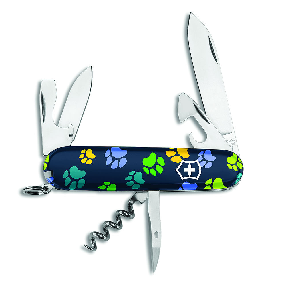 Victorinox Paw Print Spartan Designer Swiss Army Knife at Swiss Knife Shop