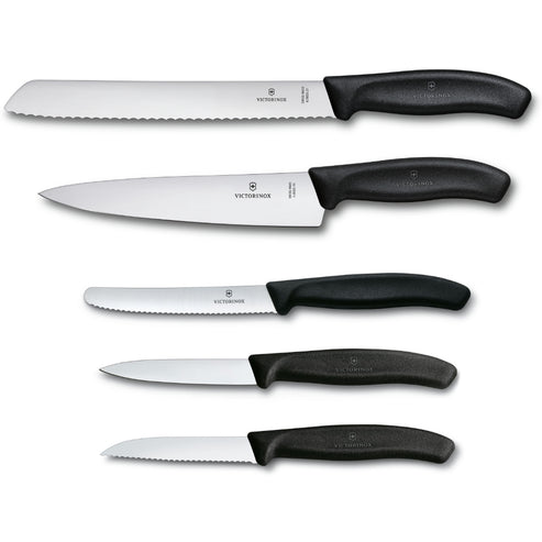 Swiss Classic 5-Piece Kitchen Knife Set by Victorinox at Swiss Knife Shop