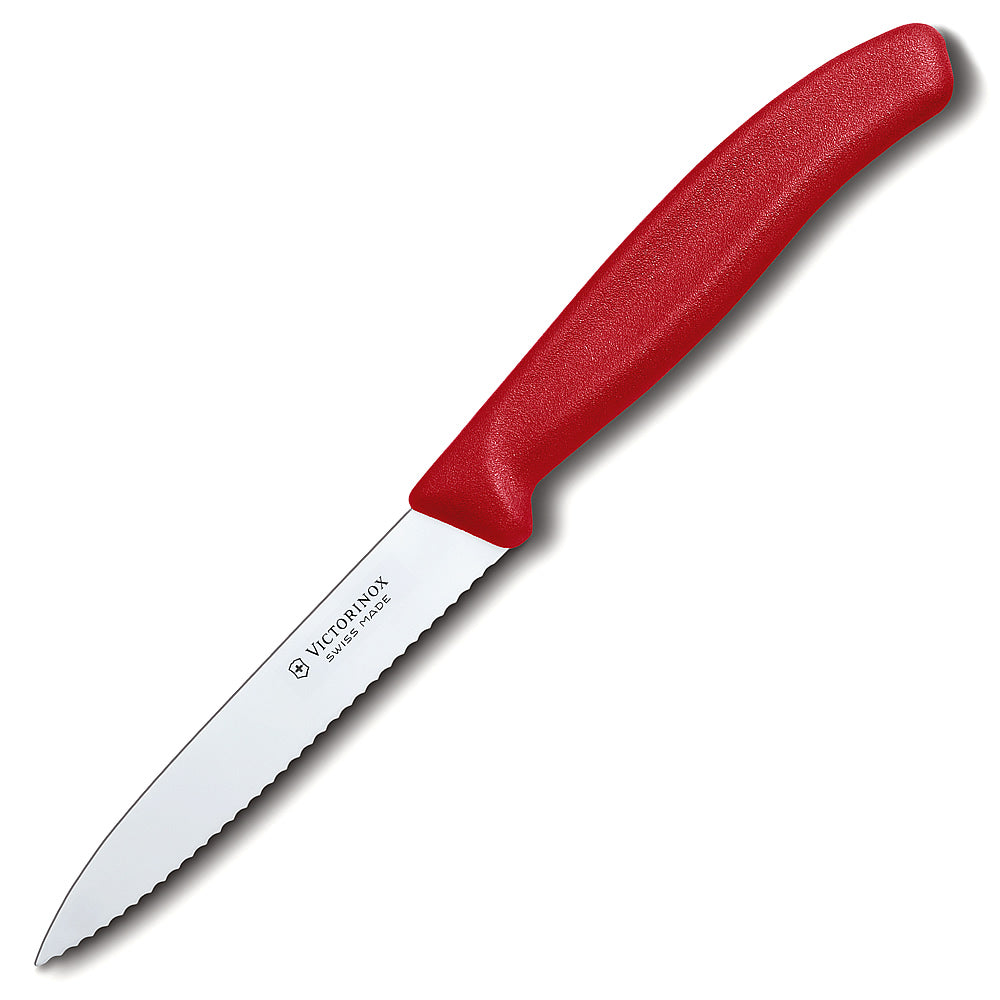 Swiss Classic 4.3 Foldable Serrated Paring Knife by Victorinox at Swiss  Knife Shop