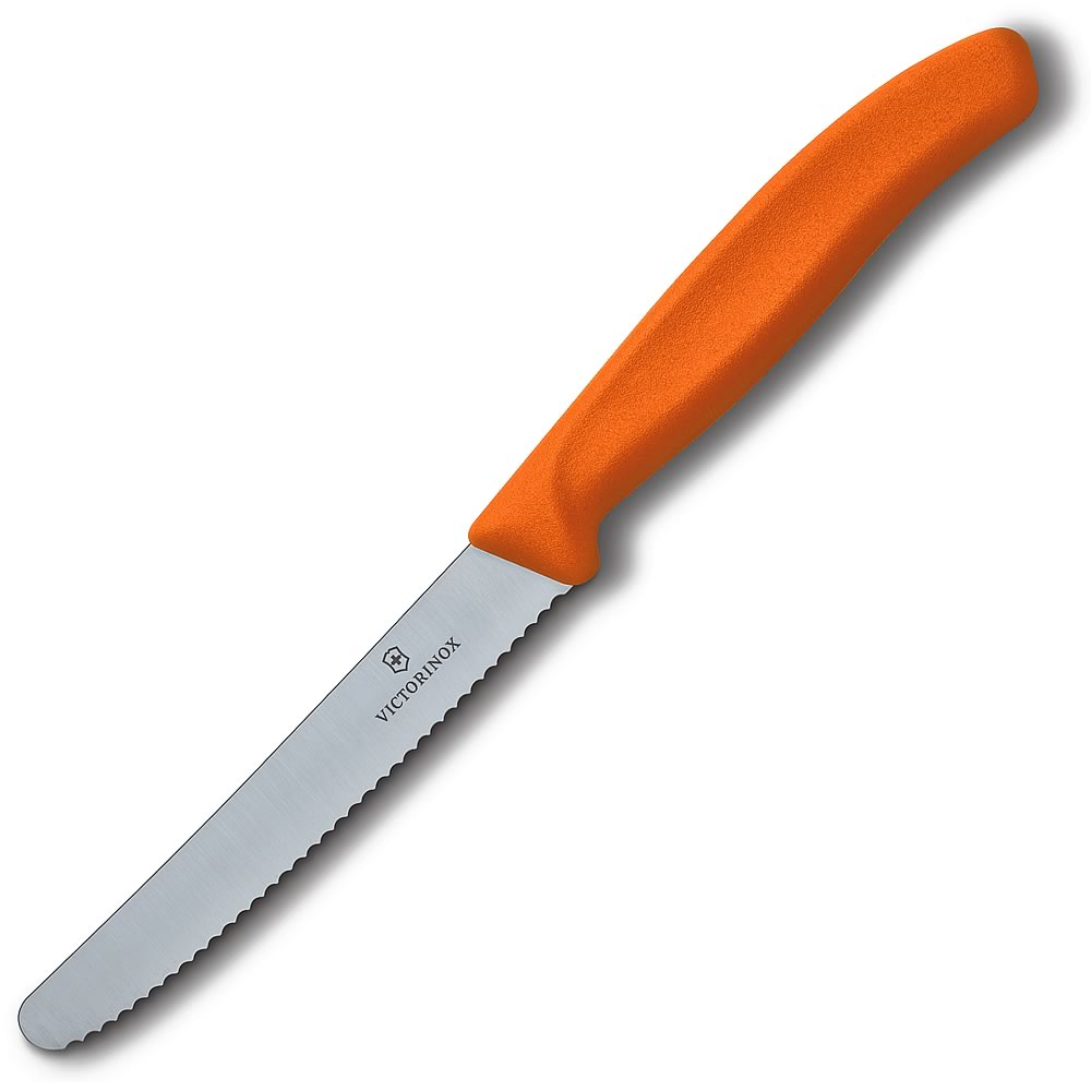 Victorinox Swiss Classic 2-Piece Orange Utility & Paring Knife Set