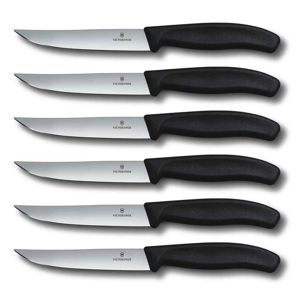 Swiss Classic 5" Gaucho 6-Piece Steak Knife Set by Victorinox