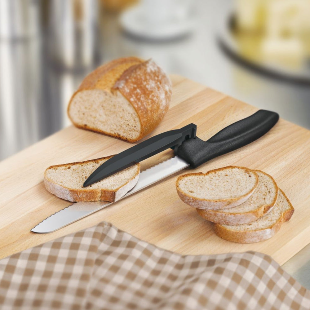 Bread Knife 10 Inch Serrated Knife, German High Carbon Steel Bread Slicer  with Ergonomic Handle for Homemade Bread Slicing US