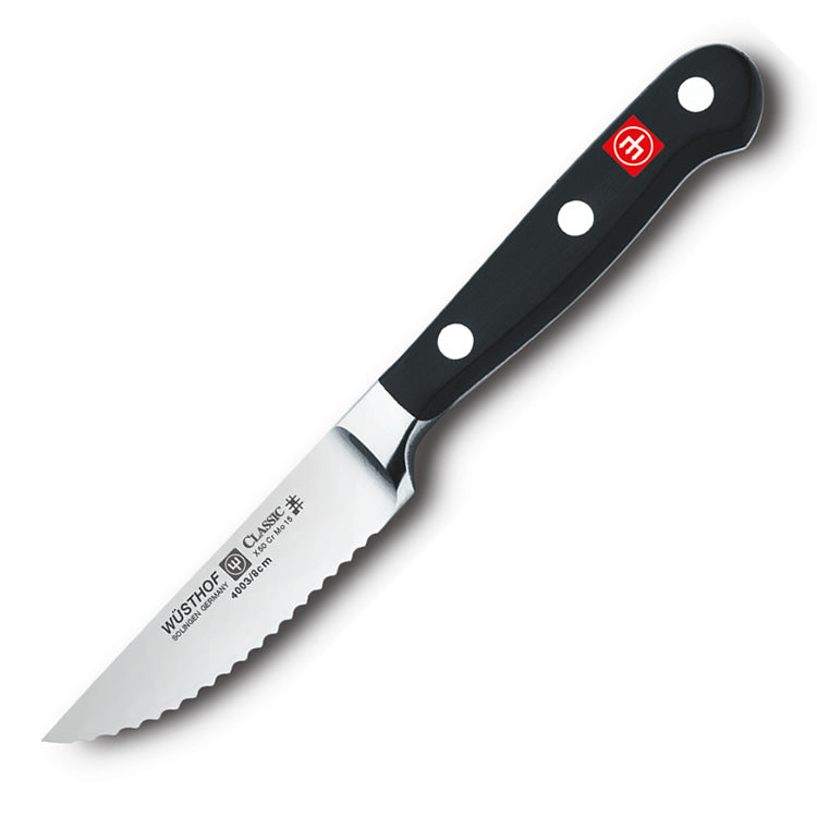 Wusthof Classic 3" Serrated Paring Knife