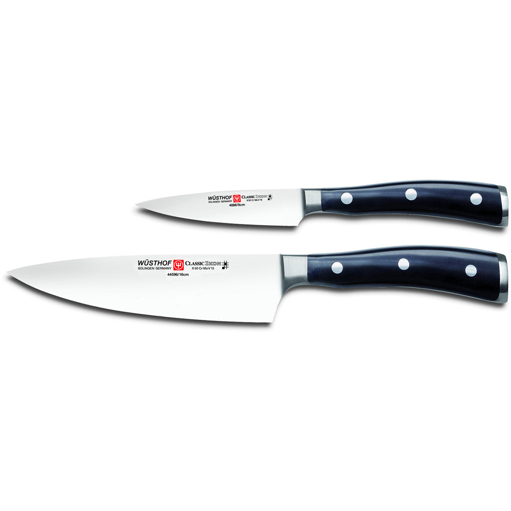 Wusthof Classic Ikon 2-Piece 6" Cook's Knife Prep Set