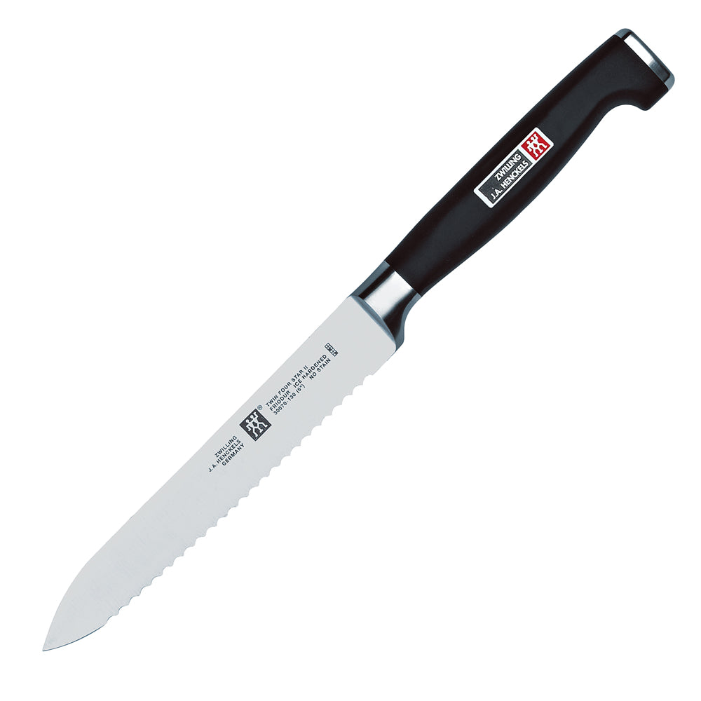 Zwilling TWIN Four Star II 5" Serrated Utility Knife